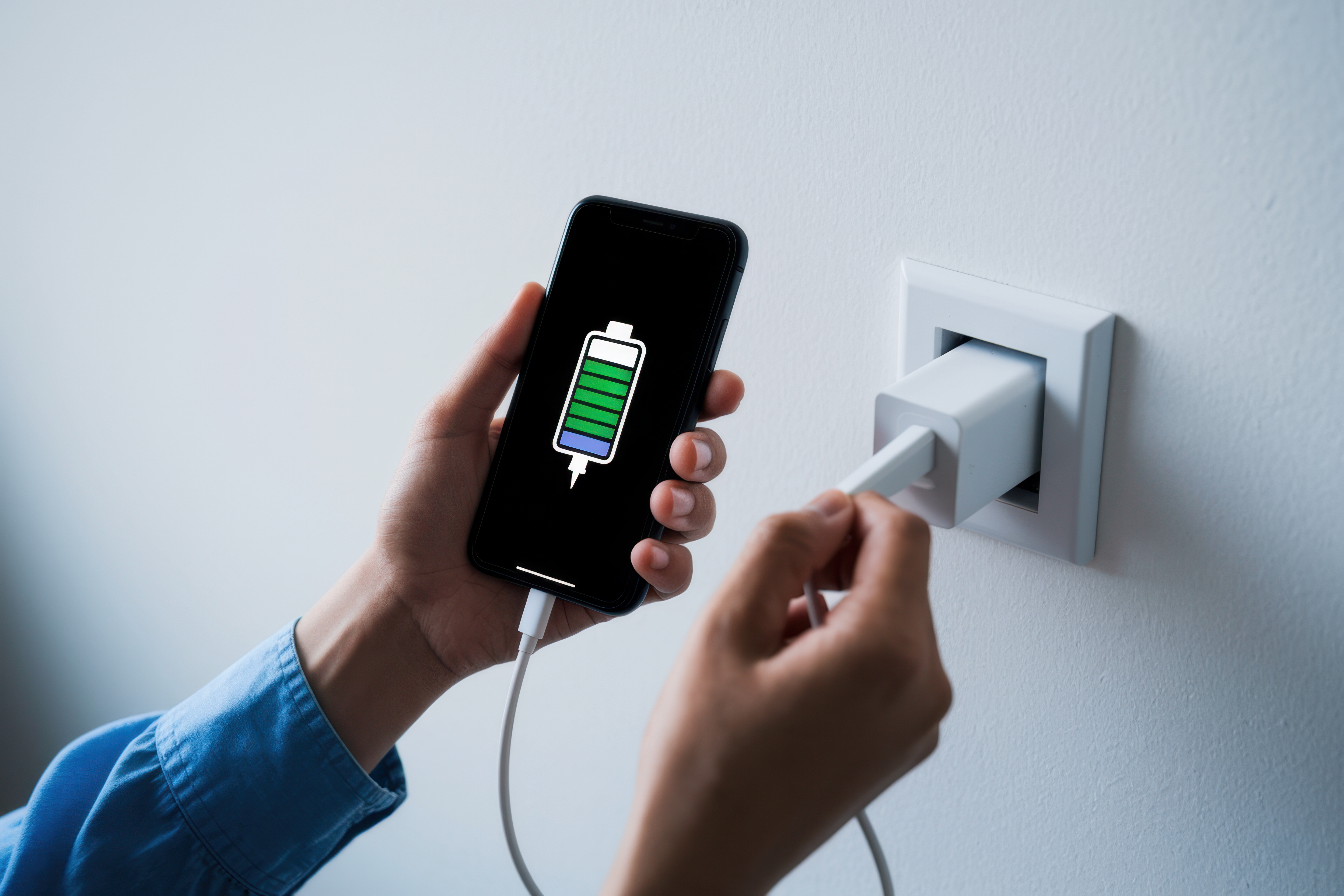 USB-C Port Transferring Data Fast